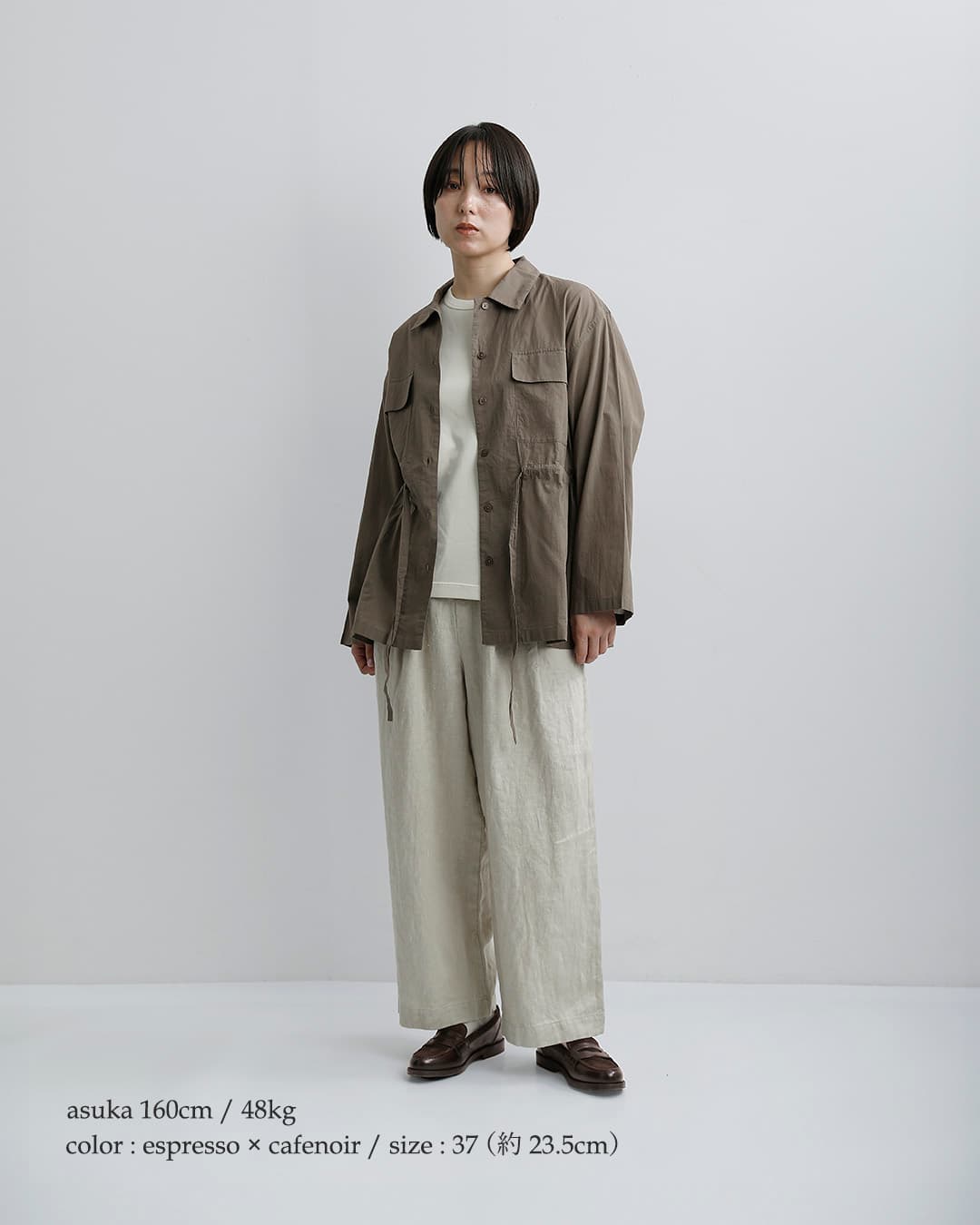 DIEGO BELLINIバッファロー×スエード コインローファー 602t