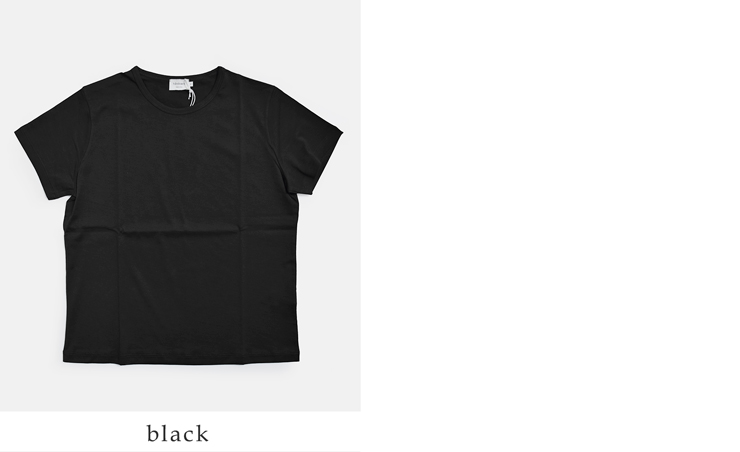 handvaerk(ハンドバーク)60/2ジャージー クルーネック 半袖 Tシャツ 6131