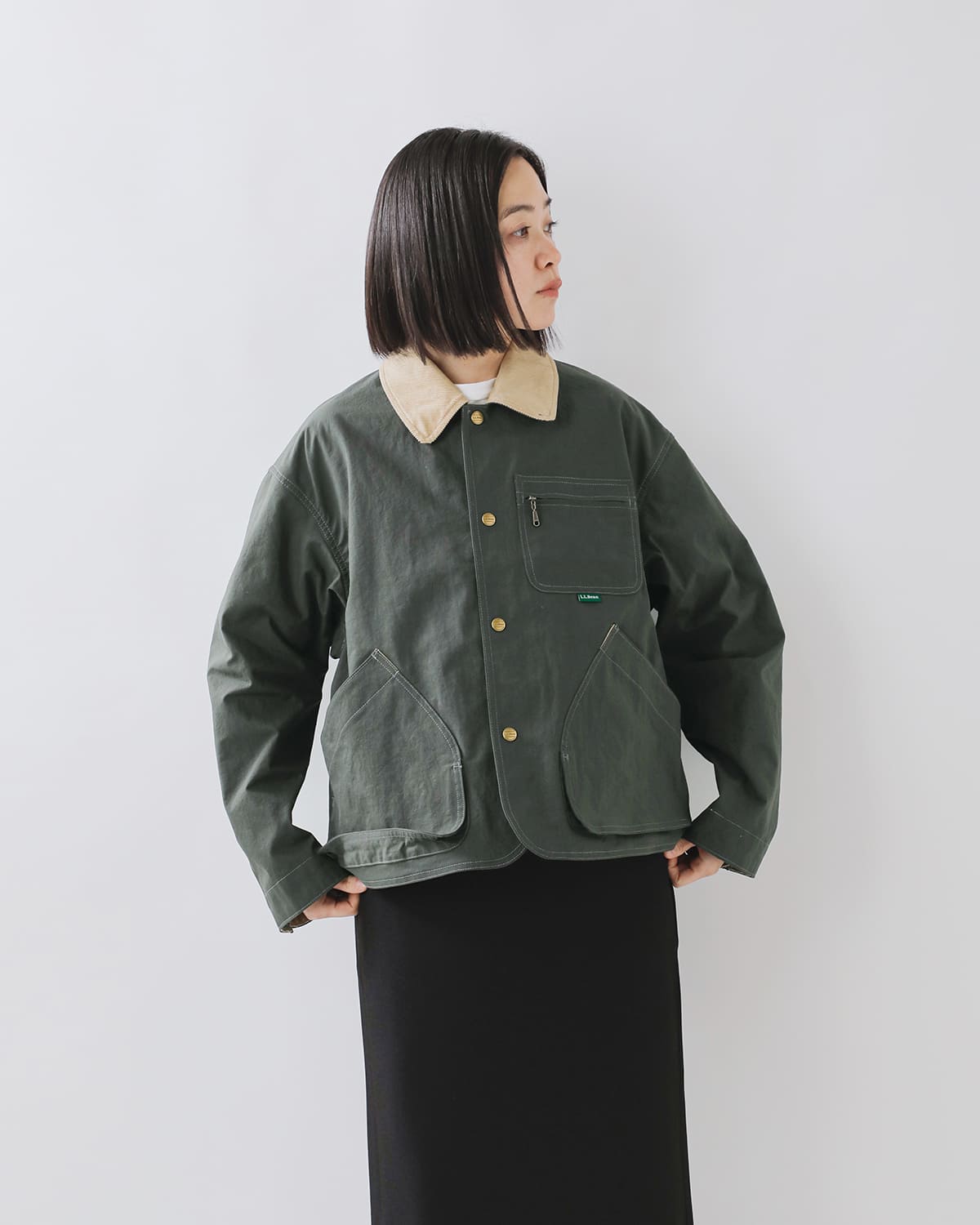 L.L.Bean撥水ライトキャンバス フィールドコート “Bean’s Field Coat” 6175-3133