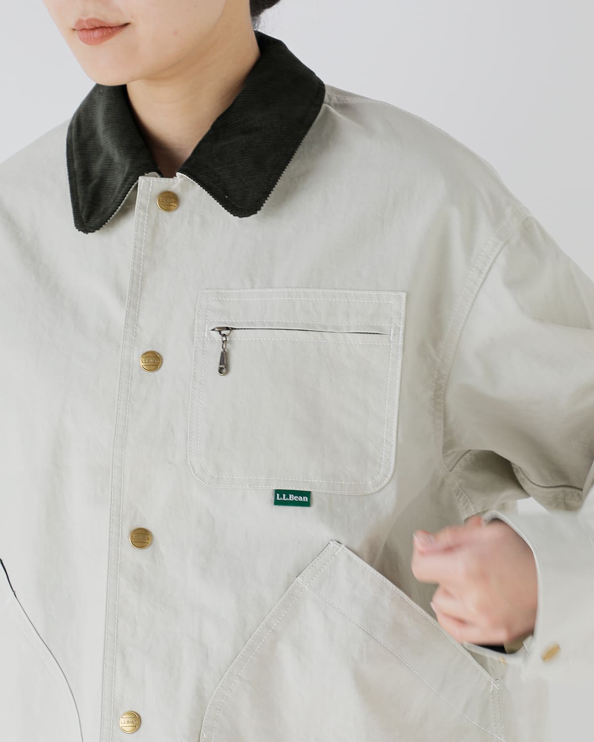 L.L.Bean撥水ライトキャンバス フィールドコート “Bean’s Field Coat” 6175-3133