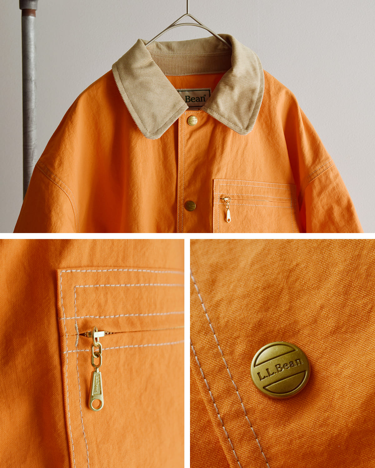 L.L.Bean撥水ライトキャンバス フィールドコート “Bean’s Field Coat” 6175-3133