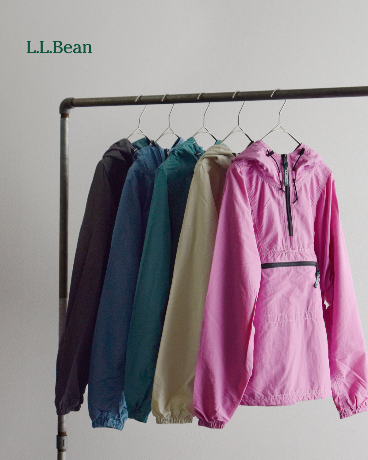 L.L.Beanミロ アノラック 撥水 プルオーバー ジャケット “Milo Anorak” 6175-3139