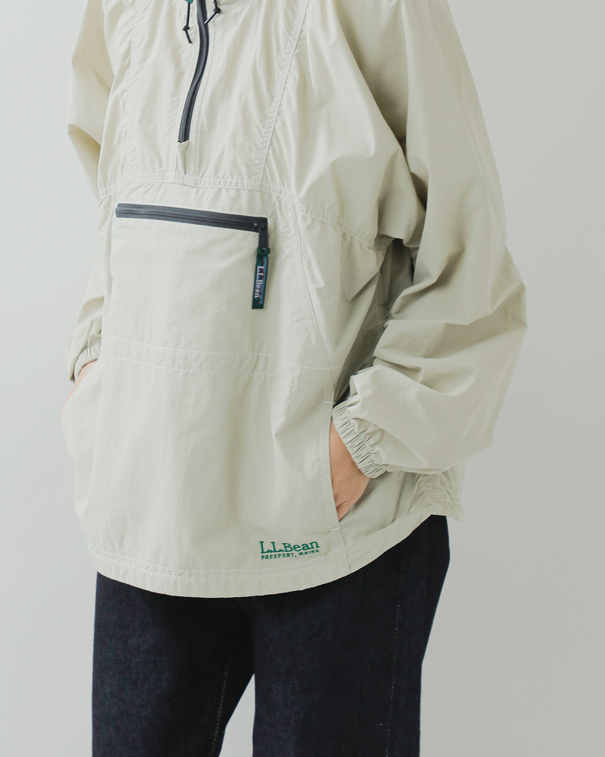 L.L.Beanミロ アノラック 撥水 プルオーバー ジャケット “Milo Anorak” 6175-3139