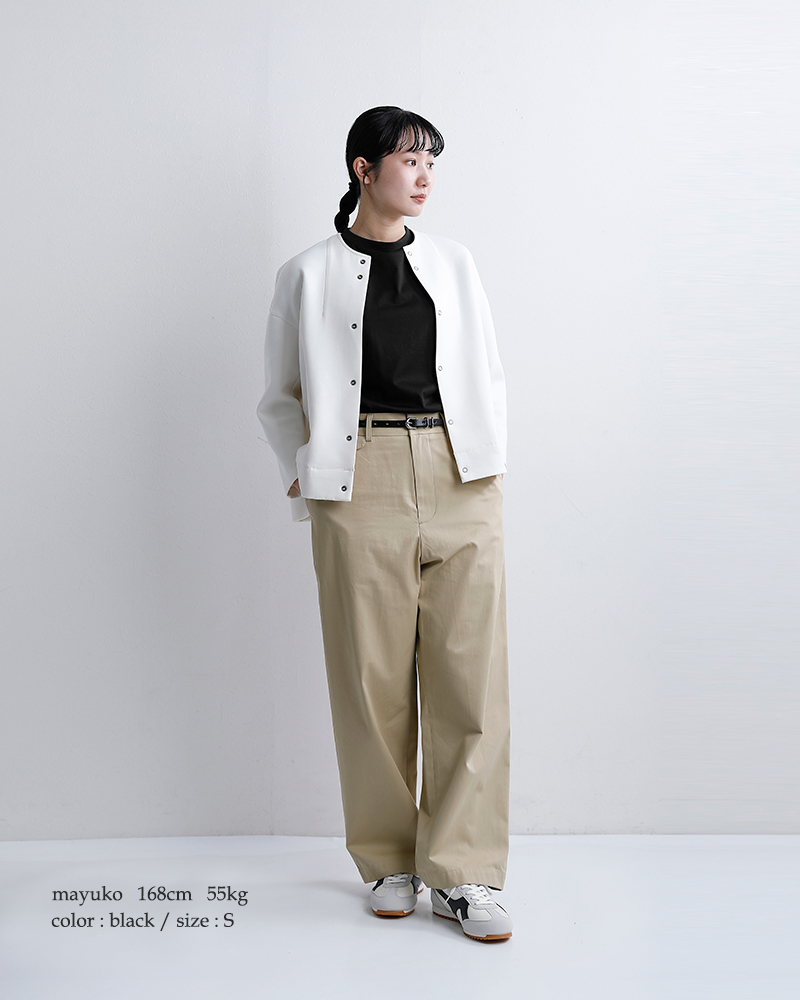 handvaerk(ハンドバーク)60/2ジャージー キャップスリーブ Tシャツ 6223