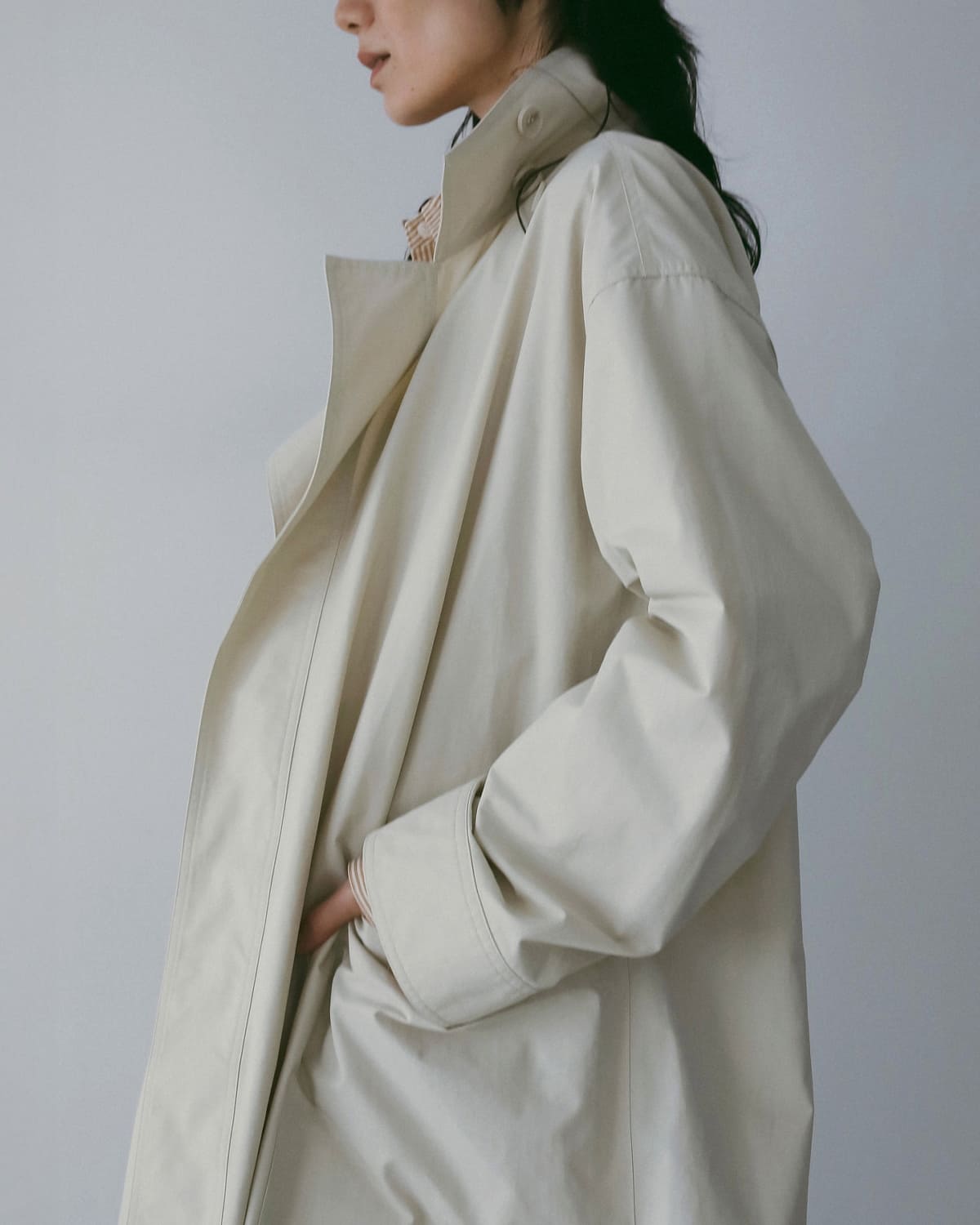 anuke(アンヌーク)スタンドカラーロングコートStandcollarLongCoat 62610002