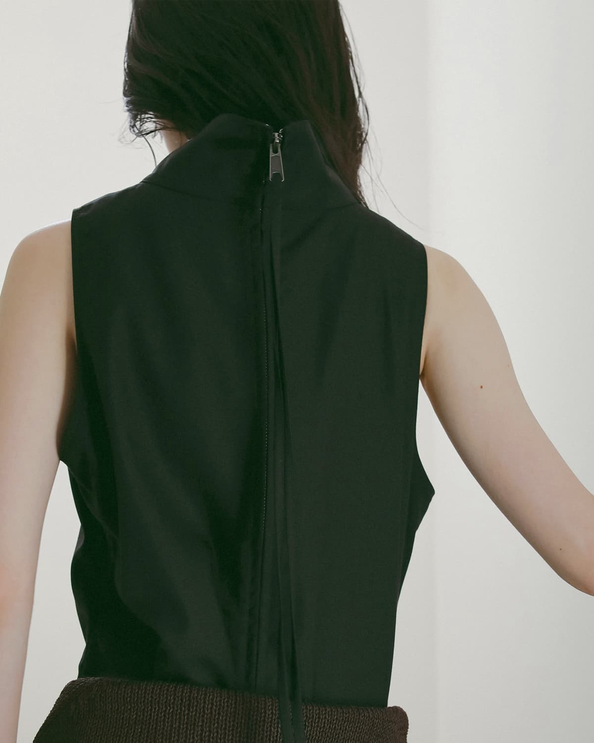 anuke(アンヌーク)ハイネックノースリーブワンピース Highneck Sleeveless Onepieace 62610314