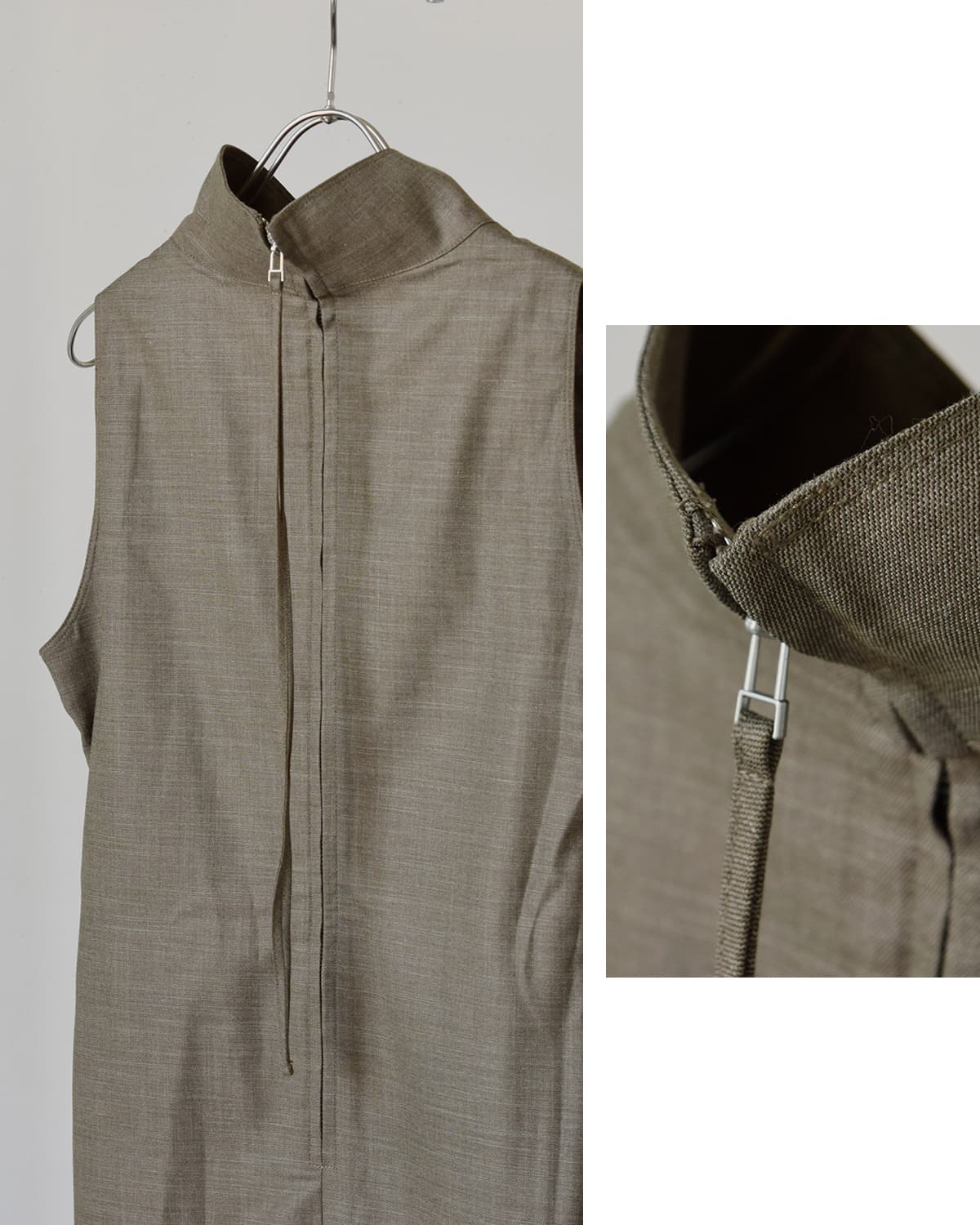 anuke(アンヌーク)ハイネックノースリーブワンピース Highneck Sleeveless Onepieace 62610314