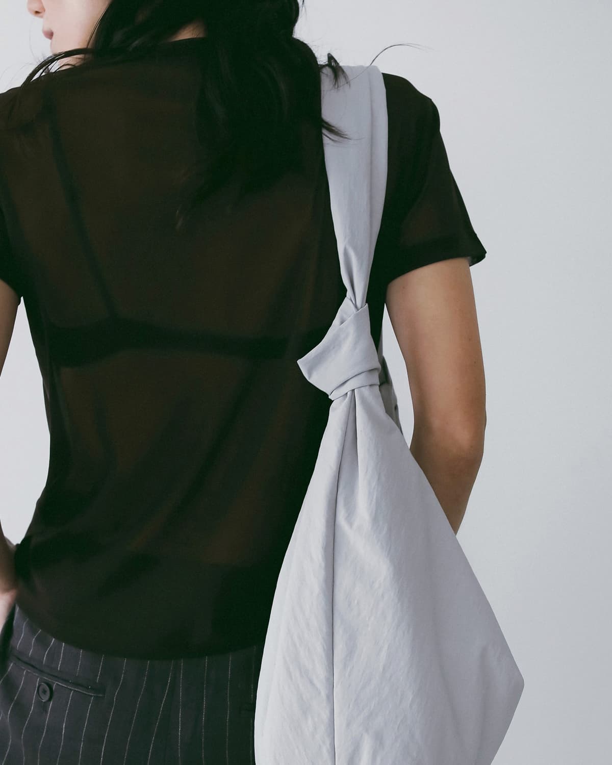 anuke(アンヌーク)シアー チュール半袖 Tシャツ Sheer Tulle T-Shirts 62610633