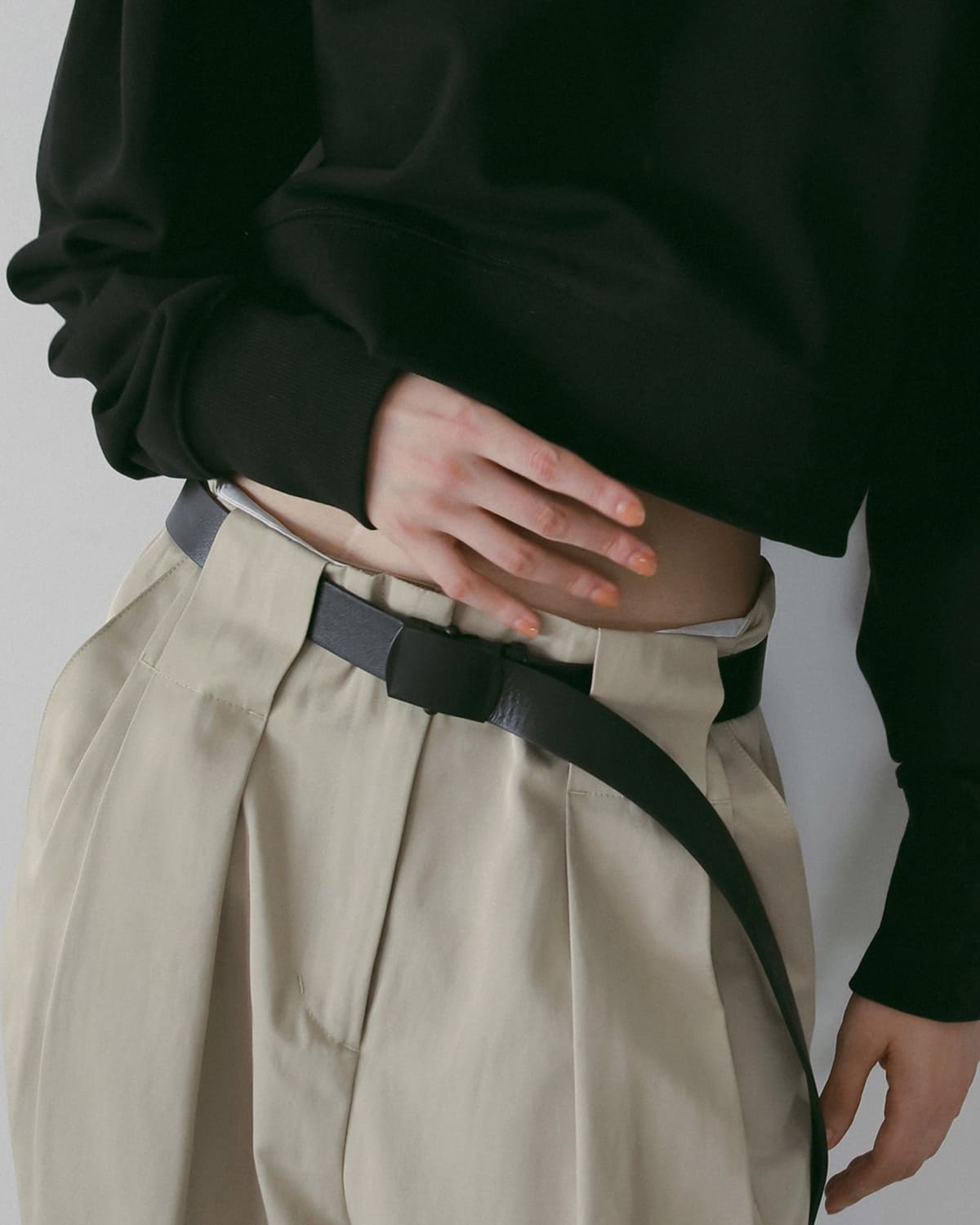 anuke(アンヌーク)ツイルタックルーズワイドパンツTwillLoosePants 62610708