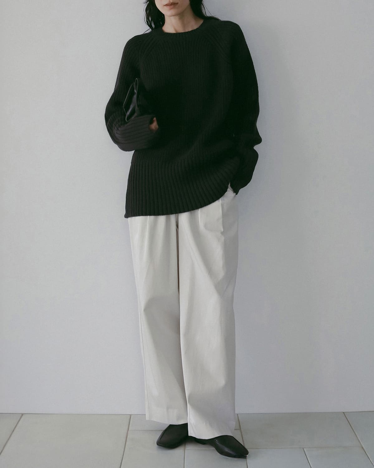 anuke(アンヌーク)ツイルタックルーズワイドパンツTwillLoosePants 62610708