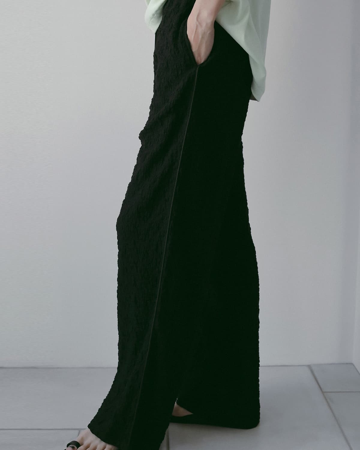 anuke(アンヌーク)シャーリングイージー パンツ Shirring Easy Pants 62610710