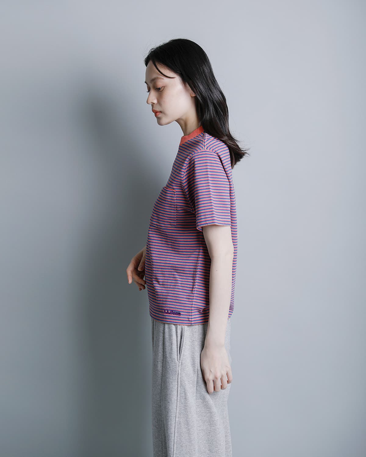 L.L.Beanユニオン ショートスリーブ ストライプ Tシャツ “Union Short-Sleeve Striped Tee” 6275-4136