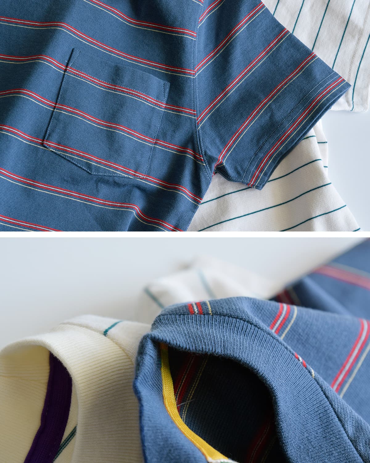 L.L.Beanユニオン ショートスリーブ ストライプ Tシャツ “Union Short-Sleeve Striped Tee” 6275-4136