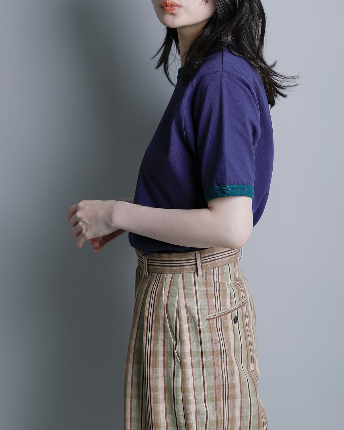 L.L.Beanコットン モリル 半袖 リンガー Tシャツ “Morrill Short Sleeve Ringer Tee” 6275-4142