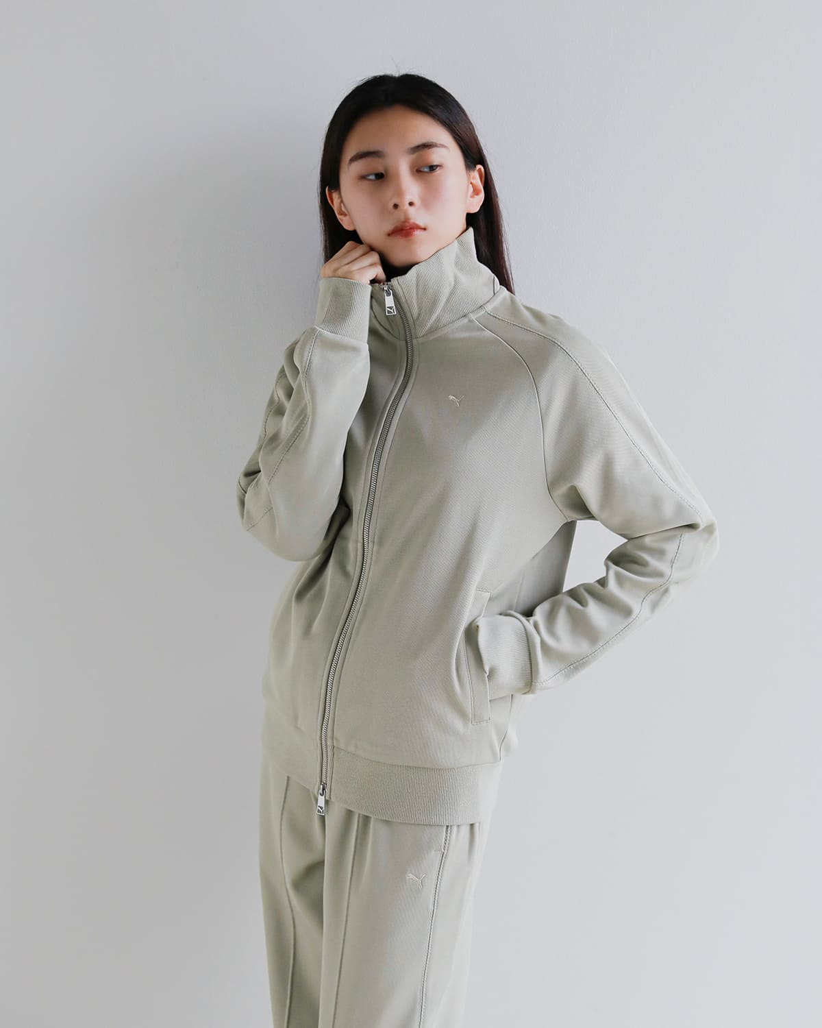 PUMA(プーマ)ベア天竺コットントラックジャケット T7 TRACK JACKET M 634714