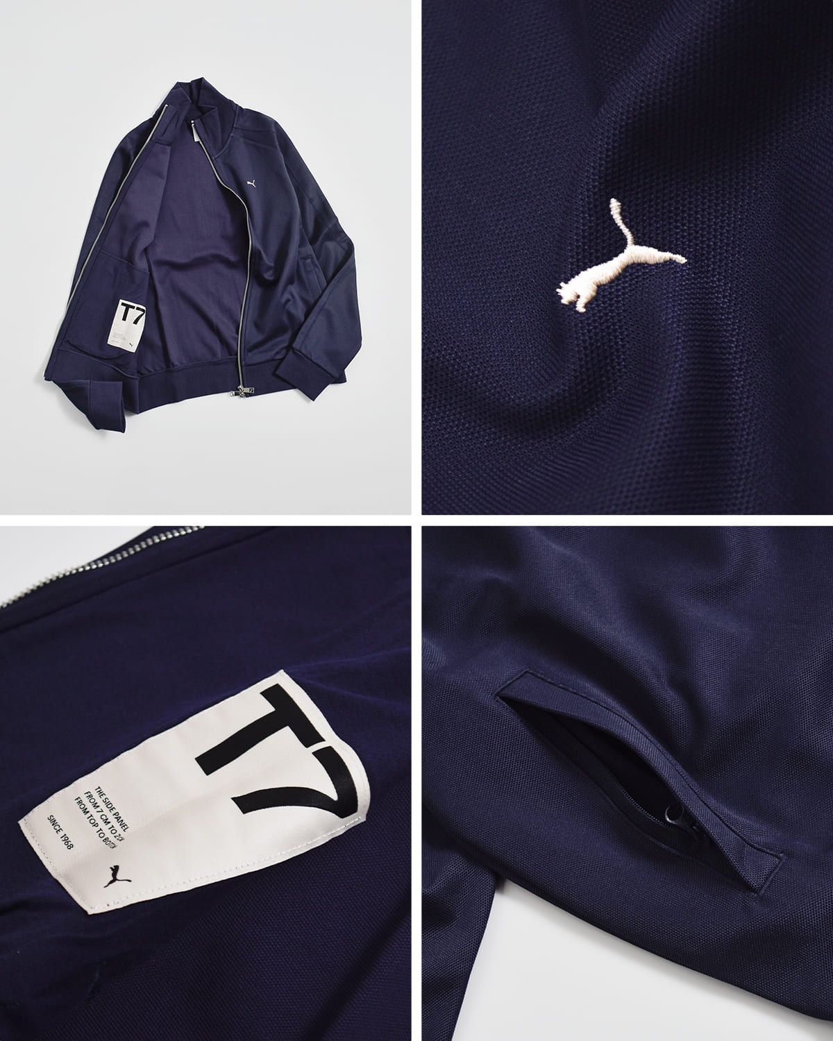 PUMA(プーマ)ベア天竺コットントラックジャケット T7 TRACK JACKET M 634714
