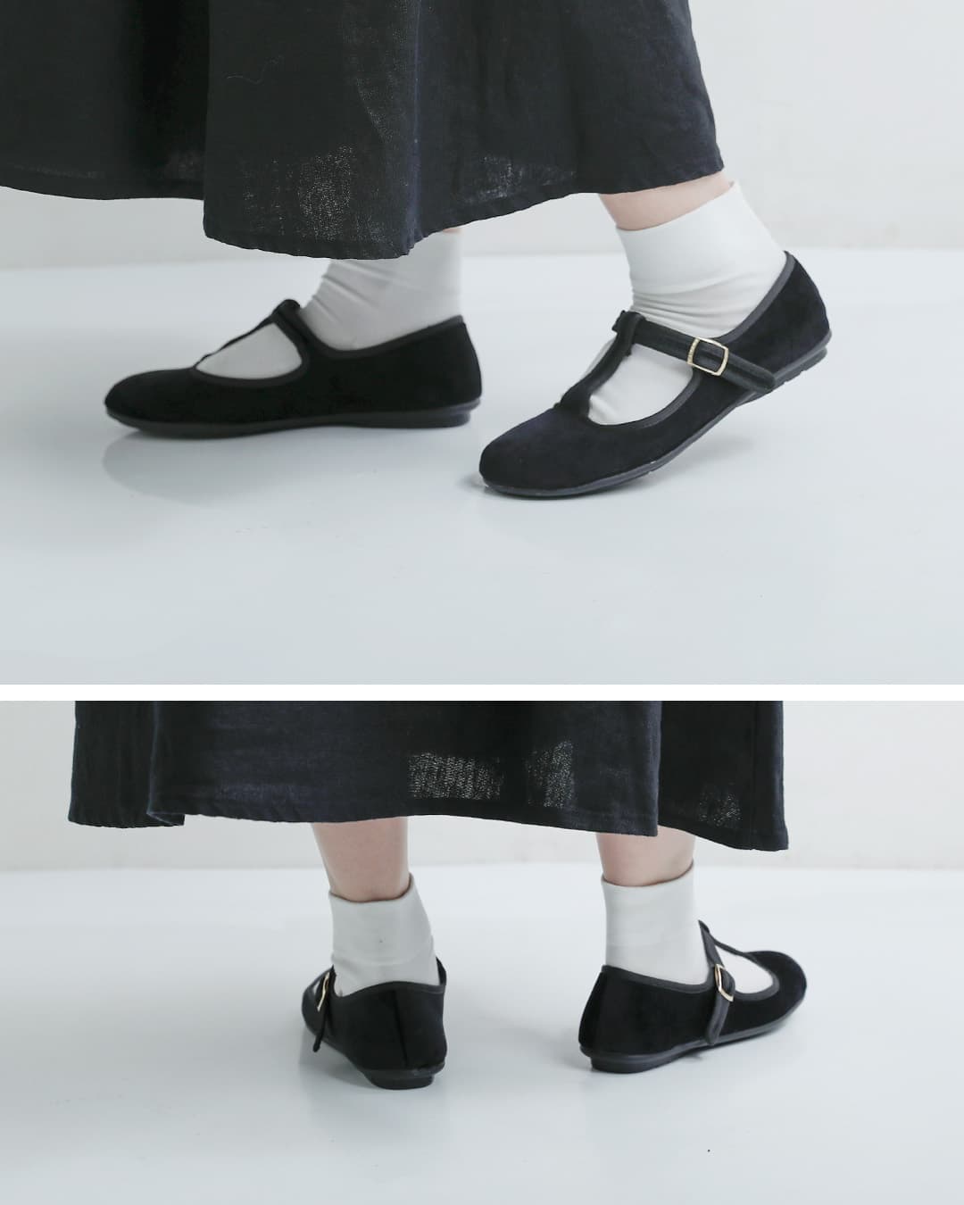 OKYTI(オキティ)Tベルト フラット メリージェーンシューズ 6700