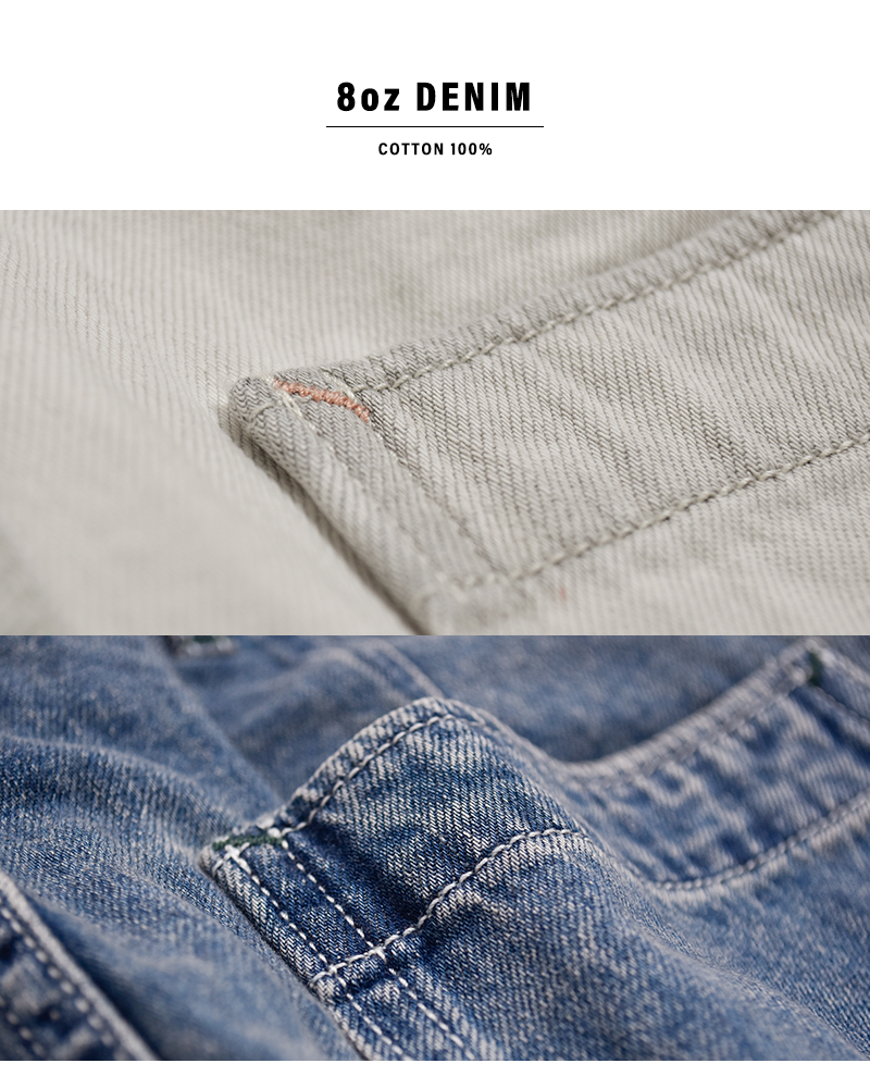 kha:ki(カーキ)コットンデニムオーバルワイドトラウザーパンツ“OVALWIDETROUSERS”mil26hpt3250-same1