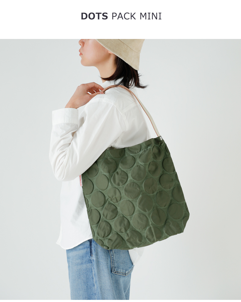 BAG’n’NOUN(バッグンナウン)ナイロンドットトートバッグ“DOTSPACKMINI”70020940-727