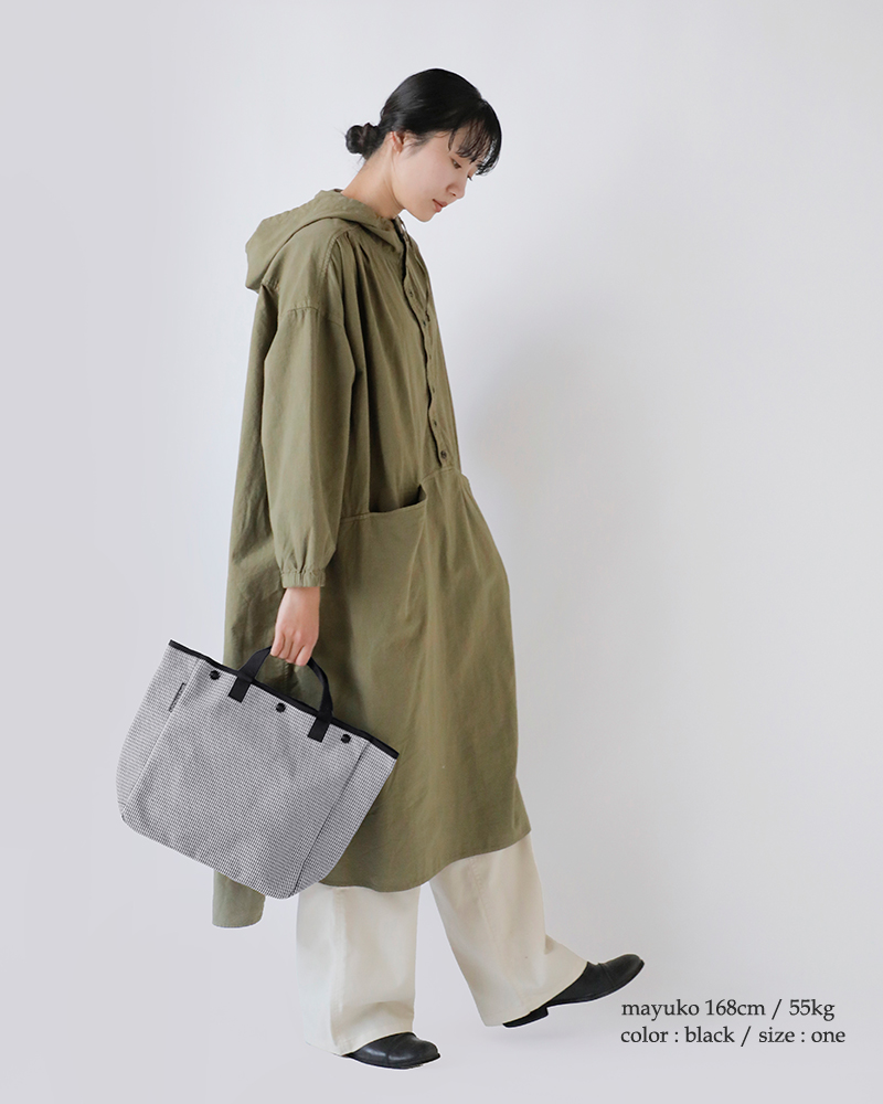 BAG’n’NOUN(バッグンナウン)千鳥格子トートバッグSサイズ“HOUNDSTOOTH/S”70021055