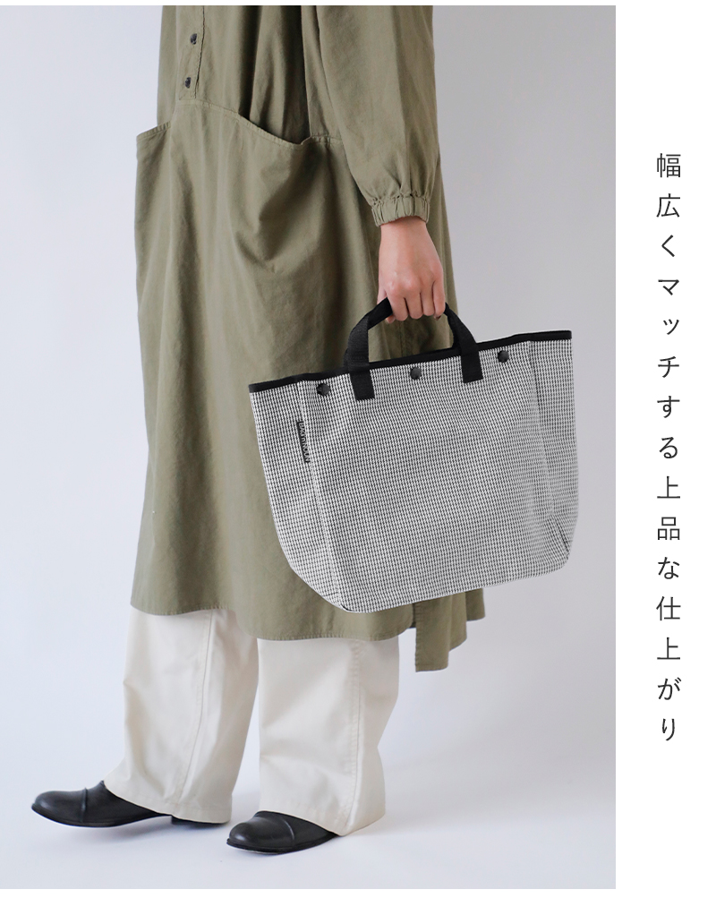 BAG’n’NOUN(バッグンナウン)千鳥格子トートバッグSサイズ“HOUNDSTOOTH/S”70021055