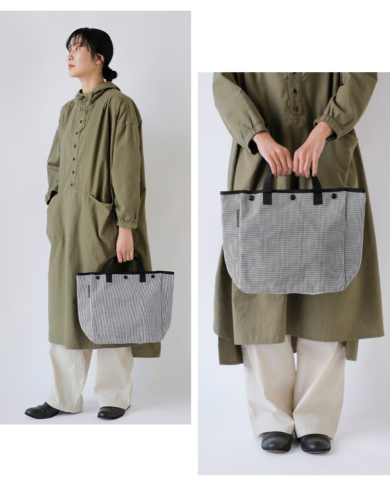 BAG’n’NOUN(バッグンナウン)千鳥格子トートバッグSサイズ“HOUNDSTOOTH/S”70021055