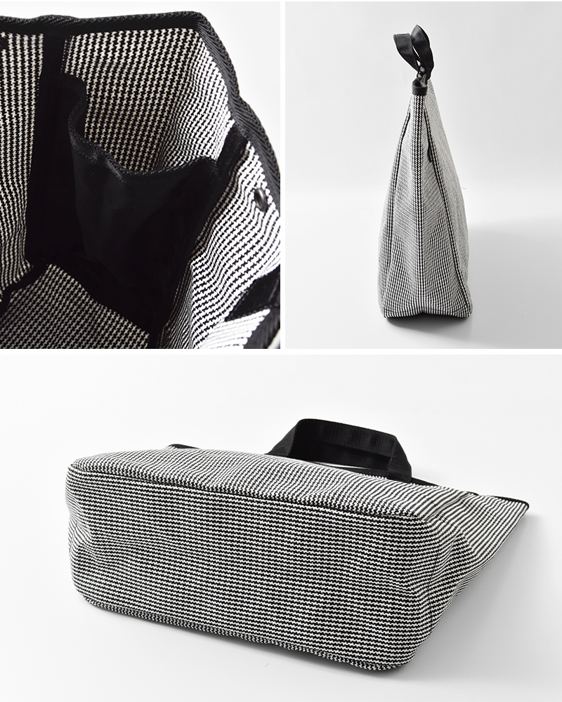 BAGnNOUN(バッグンナウン)千鳥格子トートバッグMサイズ“HOUNDSTOOTH/M”70021056