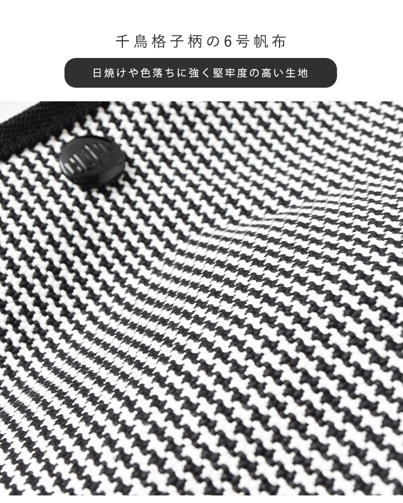 BAGnNOUN(バッグンナウン)千鳥格子トートバッグMサイズ“HOUNDSTOOTH/M”70021056