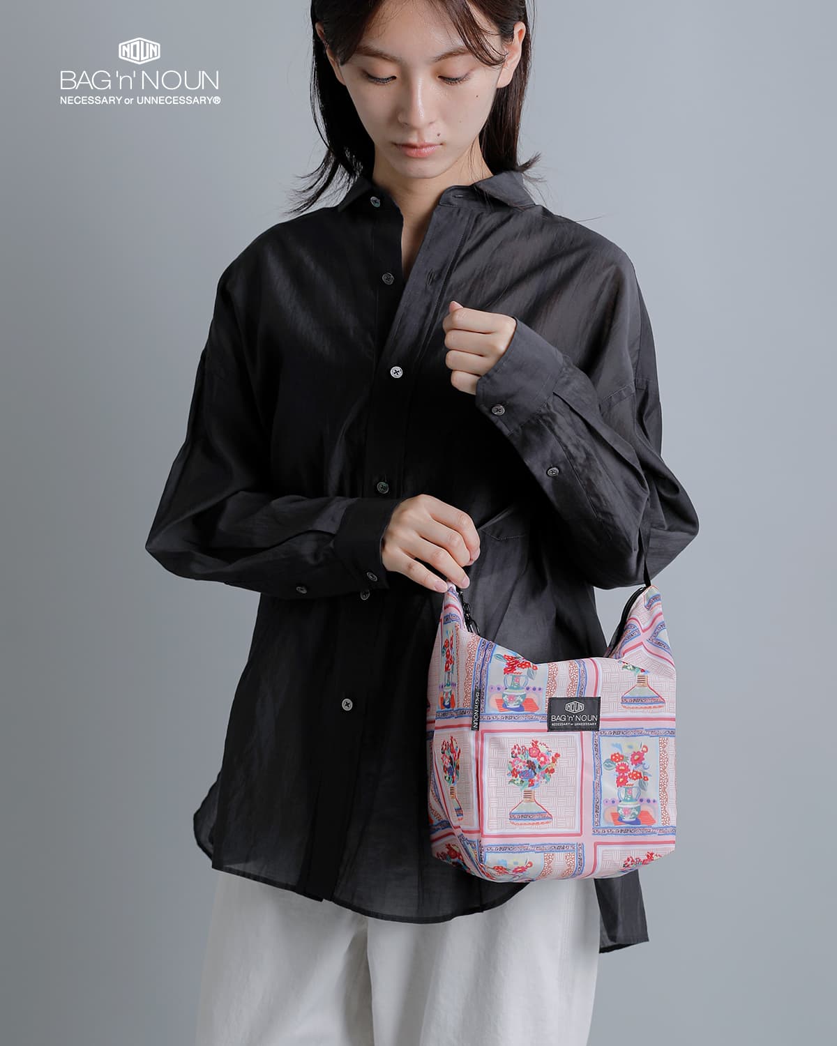 NEW]BAG'n'NOUN バッグンナウン フラワーパターン トートバッグ “O/S