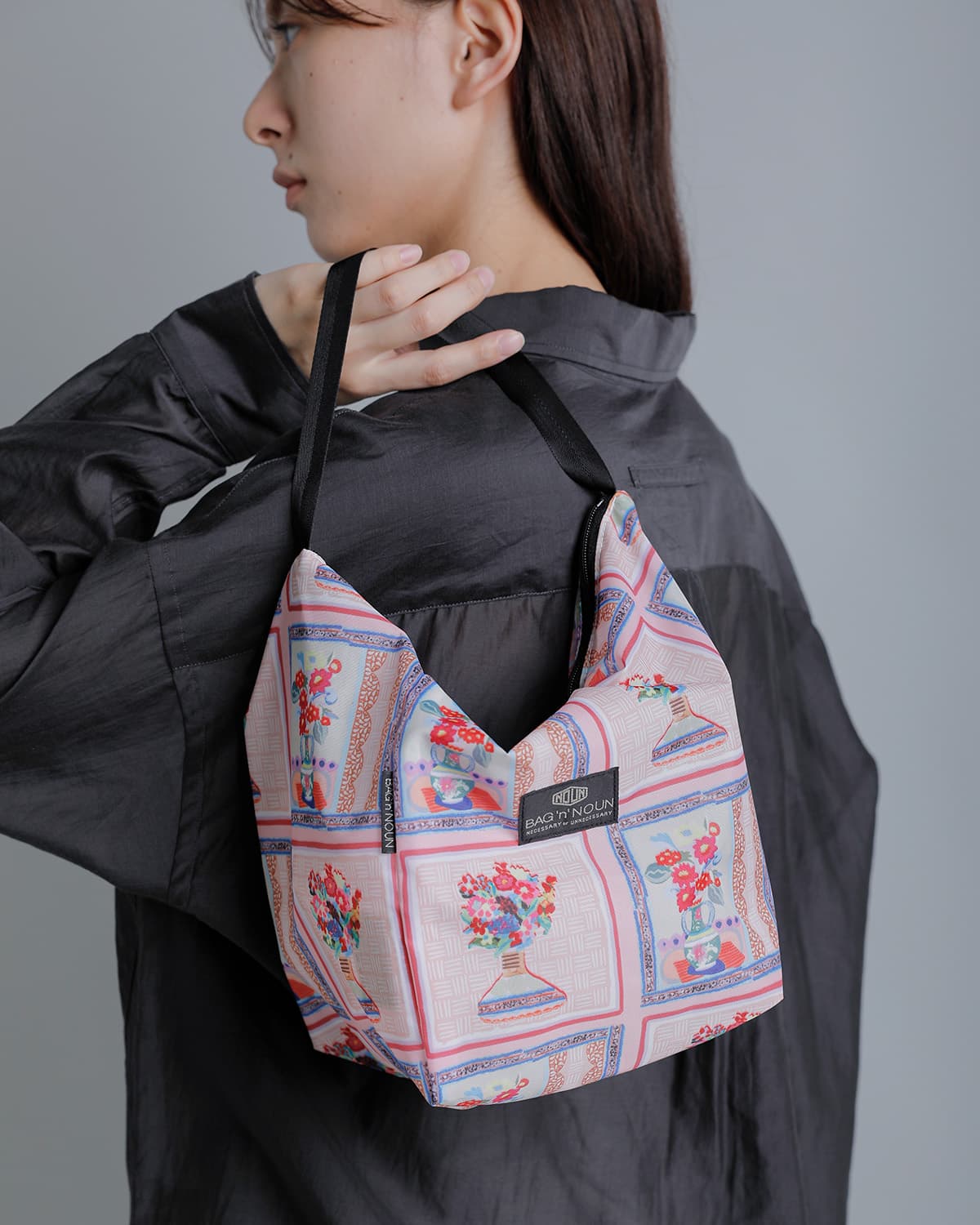BAG’n’NOUNフラワーパターン トートバッグ “O/S MINI FLOWER” 70021066