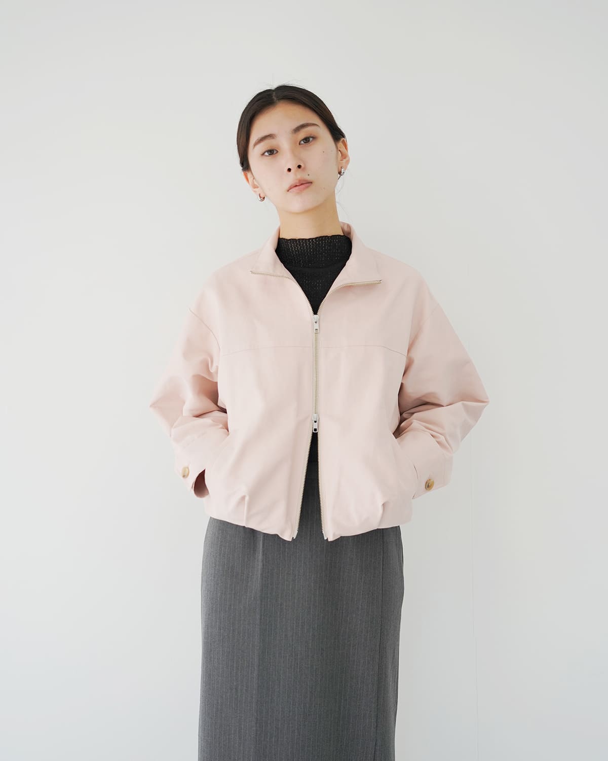 MANOF マノフ バルーン ジップブルゾン 80104-0533 2026ss新作