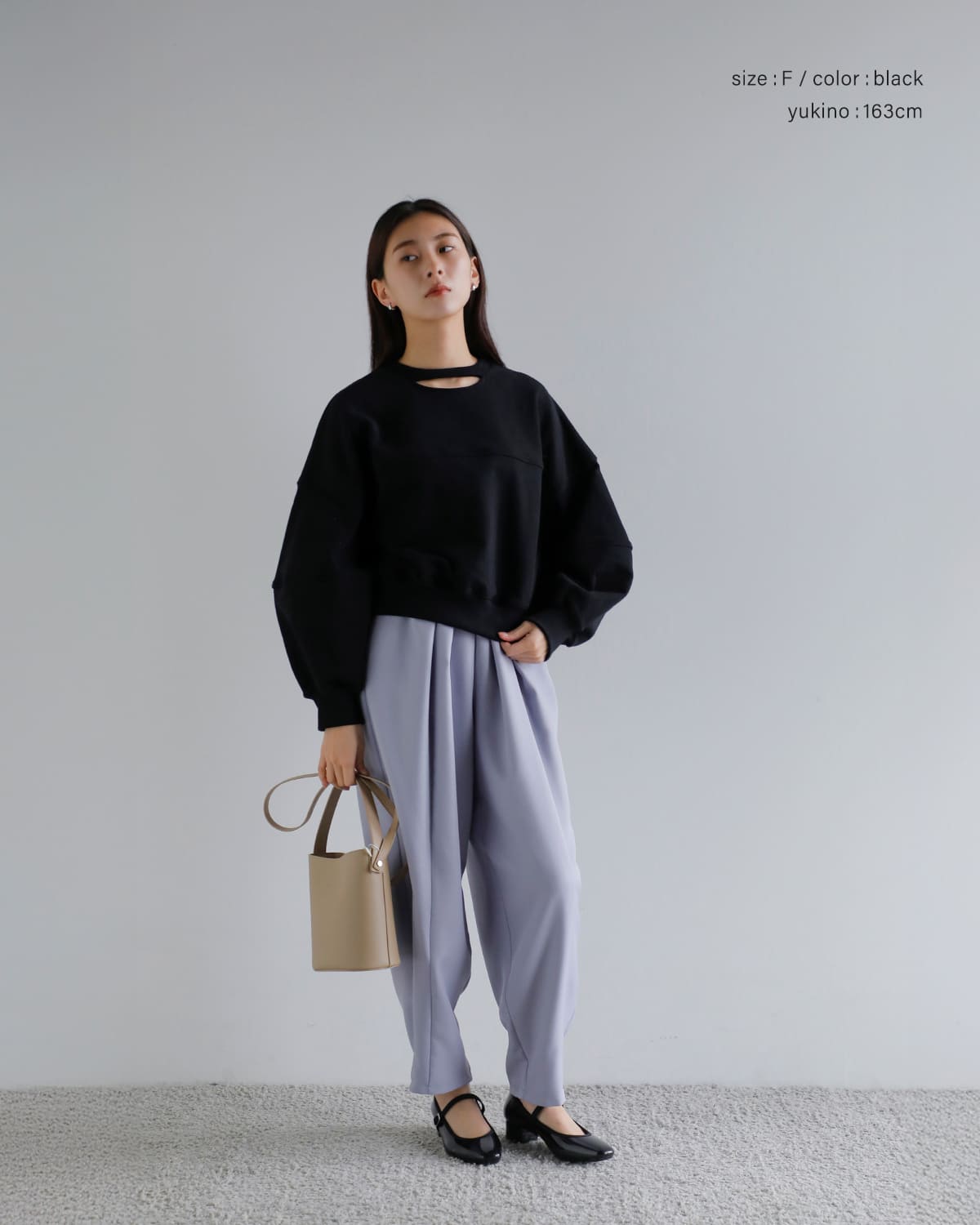 MANOF(マノフ)ムーンスリットスウェットトップス 80105-1053