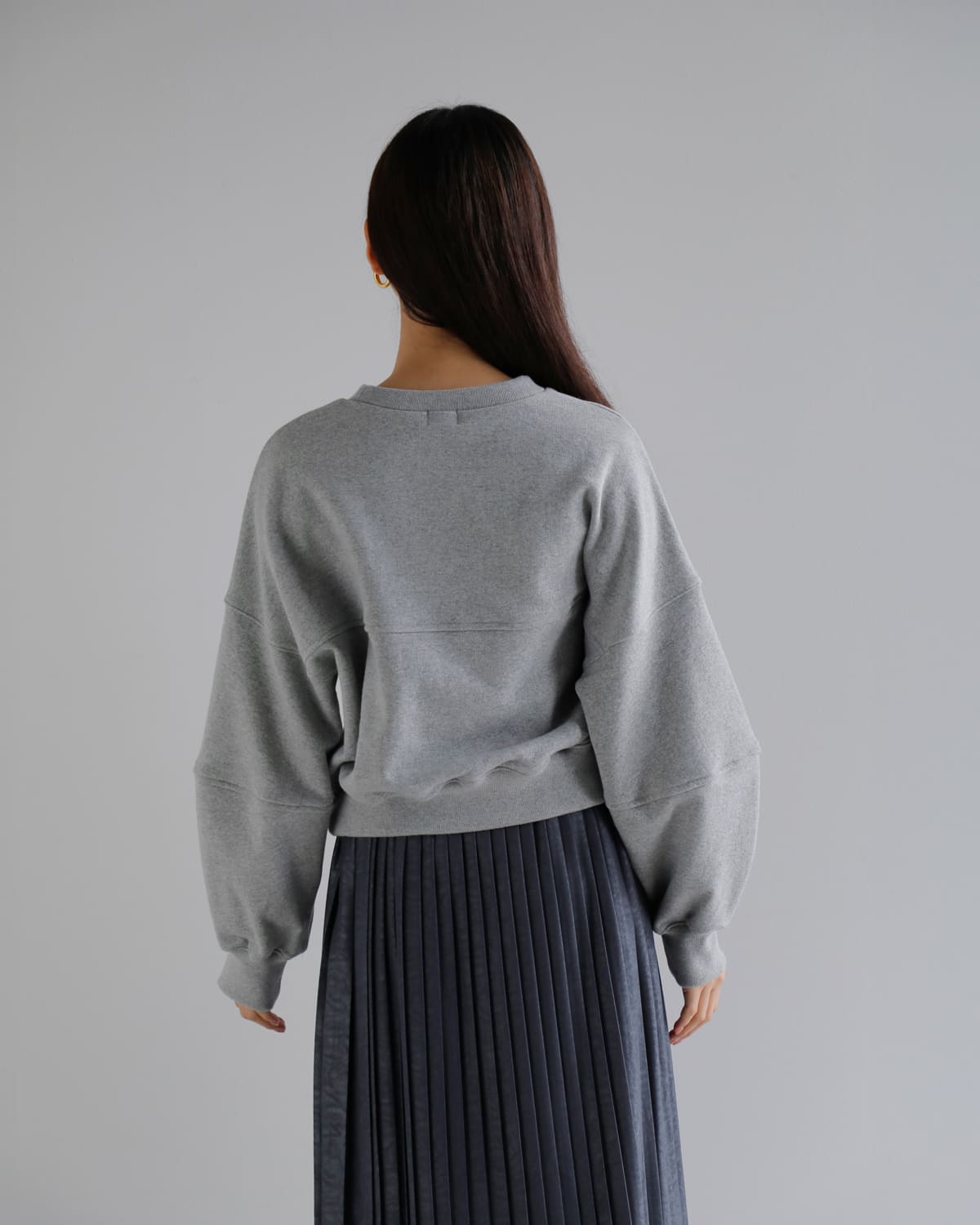 MANOF マノフ ムーン スリット スウェット トップス 80105-1053 2026ss