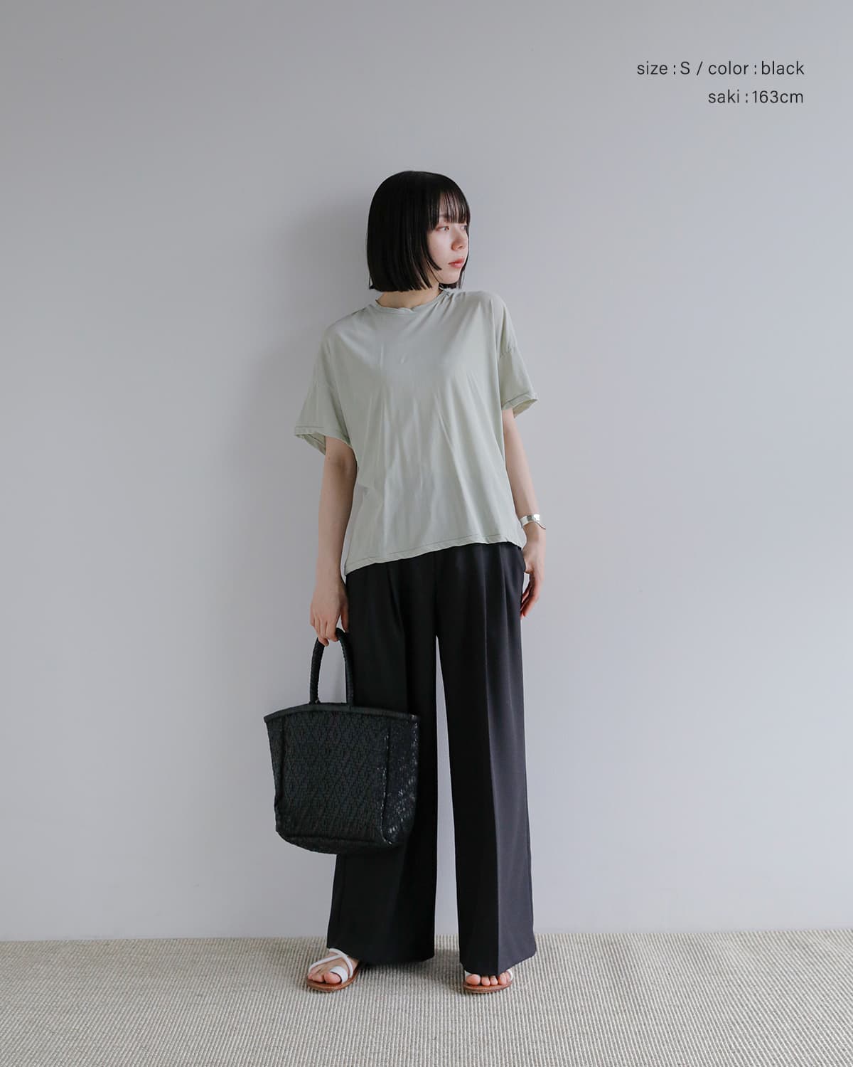 MANOF(マノフ)タックワイドパンツ 80110-7103