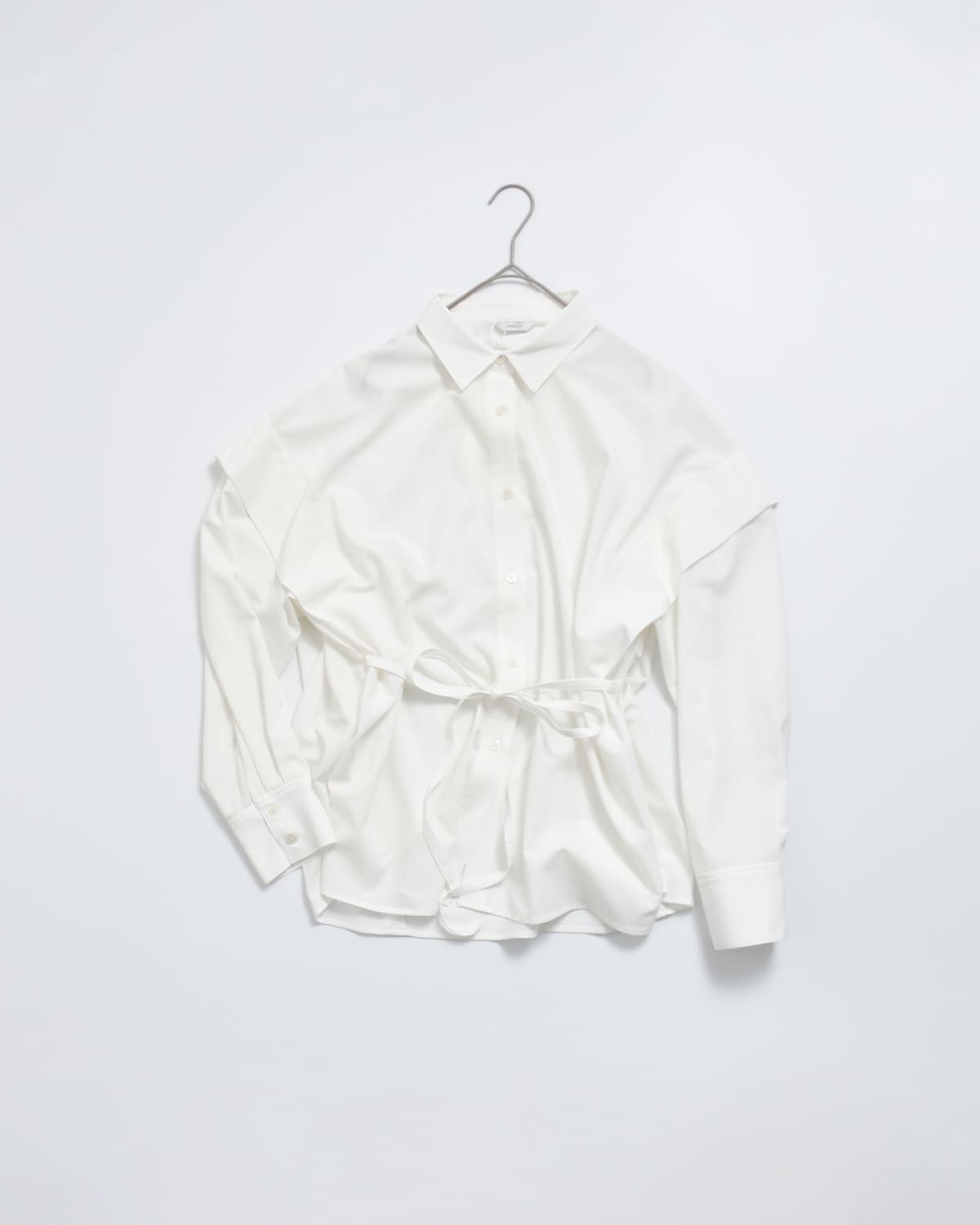 MANOF(マノフ)ショルダー タックシャツ 80122-4033