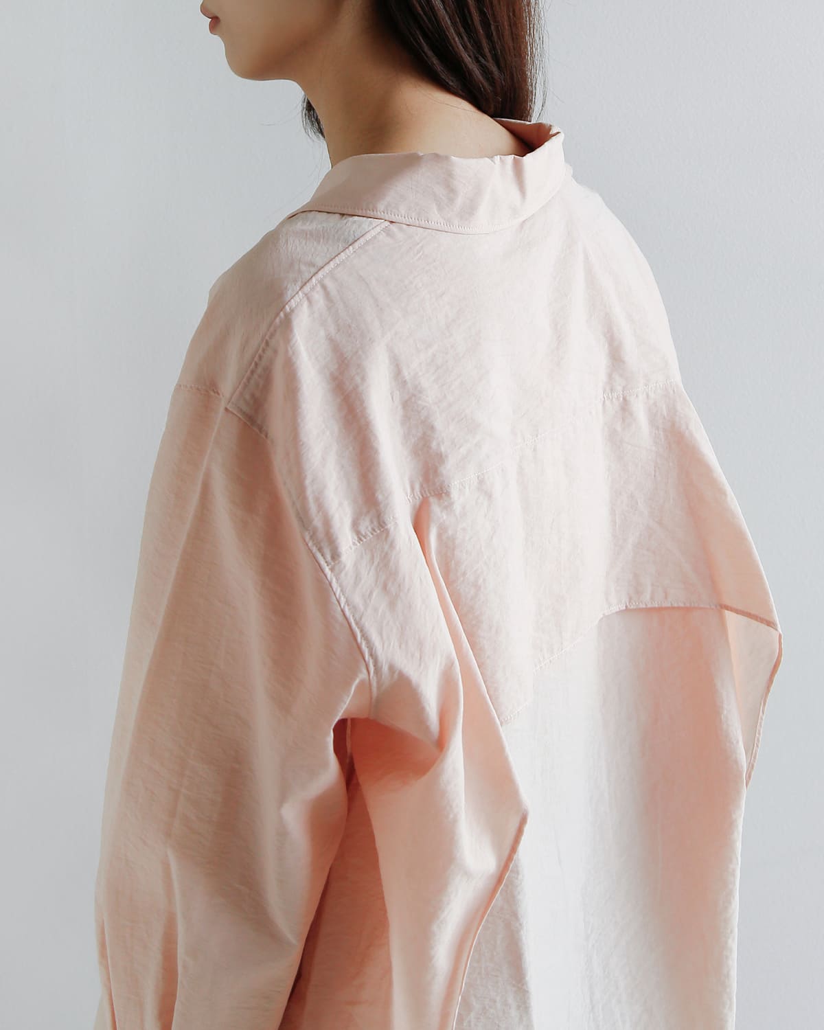 MANOF(マノフ)バックレイヤードシアー シャツ 80122-4063