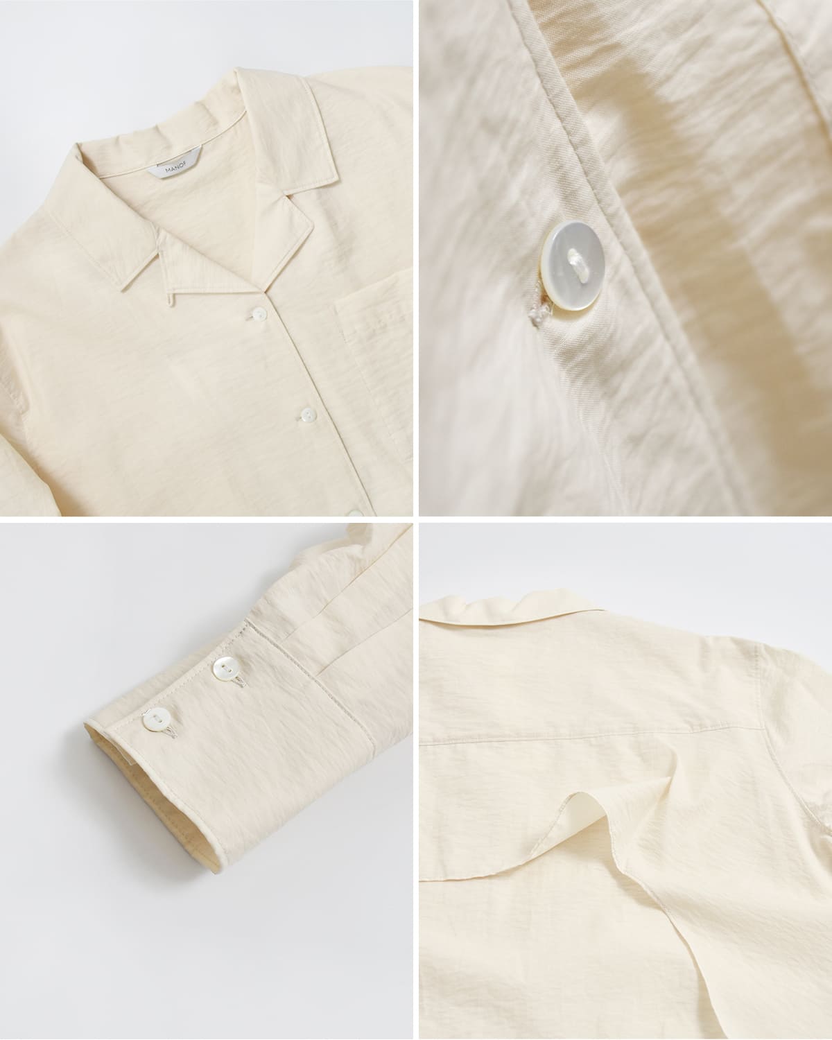 MANOF(マノフ)バックレイヤードシアー シャツ 80122-4063