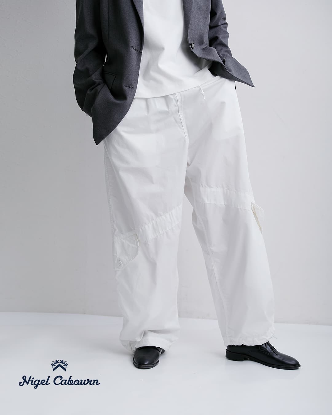 NIGEL CABOURN50s RAF コットン ウェザーパンツ 8052-08-50003