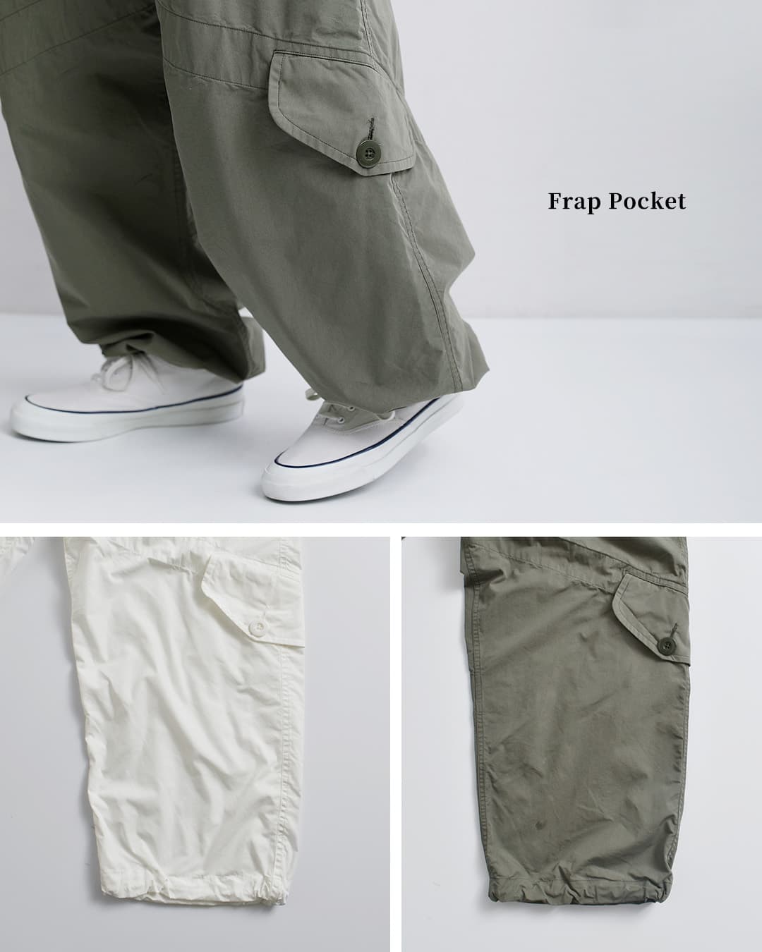 NIGEL CABOURN50s RAF コットン ウェザーパンツ 8052-08-50003