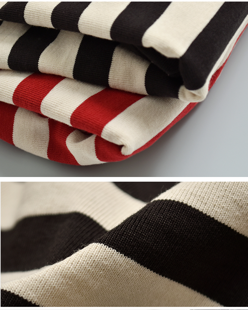 HAVERSACK(ハバーサック)度詰天竺ボーダー半袖Tシャツ812624