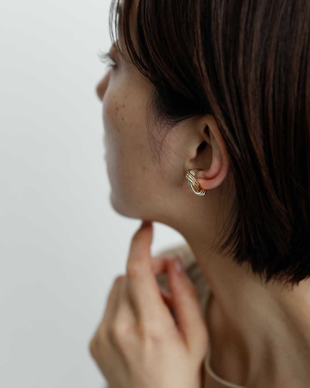 Aperdiem(アペルディエム)トライン ウィーヴ イヤーカフ Trine Weave Ear Cuff 81511046