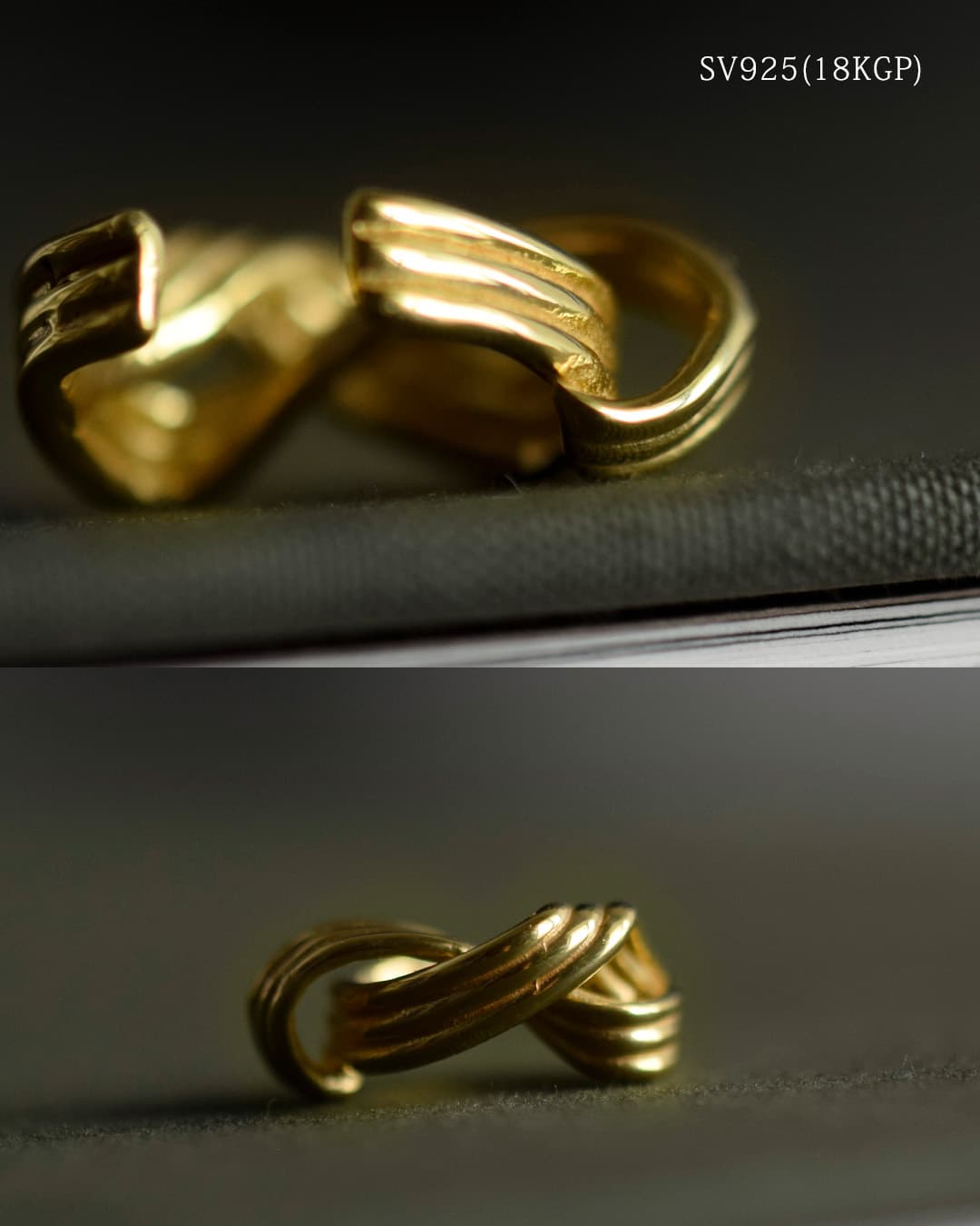 Aperdiem(アペルディエム)トライン ウィーヴ イヤーカフ Trine Weave Ear Cuff 81511046