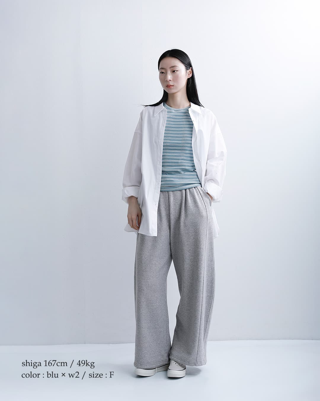 MILLERコットン パネルリブ タンクトップ 848c