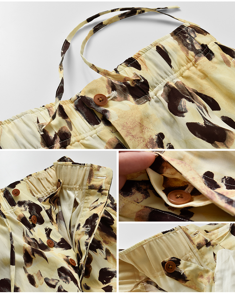 HAVERSACK(ハバーサック)プリントイージーパンツ862606-8