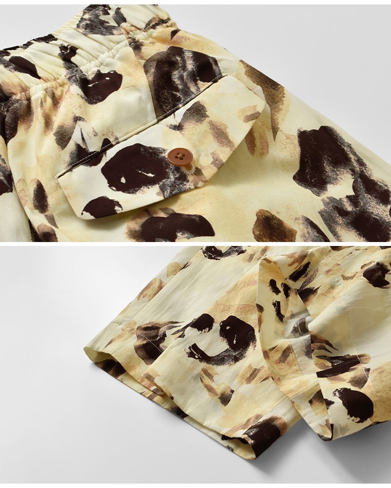 HAVERSACK(ハバーサック)プリントイージーパンツ862606-8