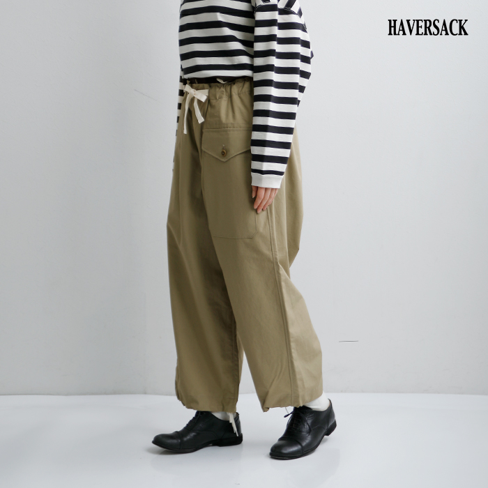 HAVERSACK(ハバーサック)ウェザークロスミリタリーパンツ862628