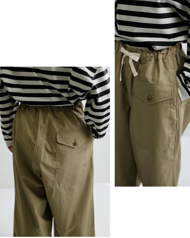 HAVERSACK(ハバーサック)ウェザークロスミリタリーパンツ862628