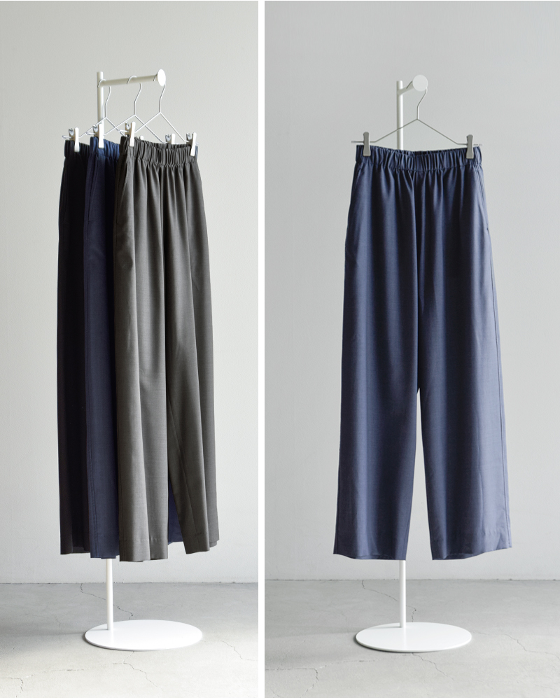 LOEFF(ロエフ)ウールトロハーレムパンツ8814-2-000006