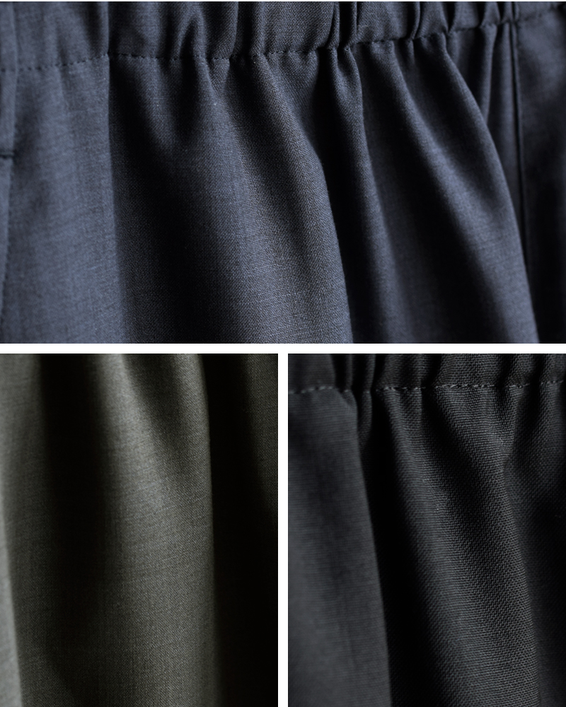 LOEFF(ロエフ)ウールトロハーレムパンツ8814-2-000006