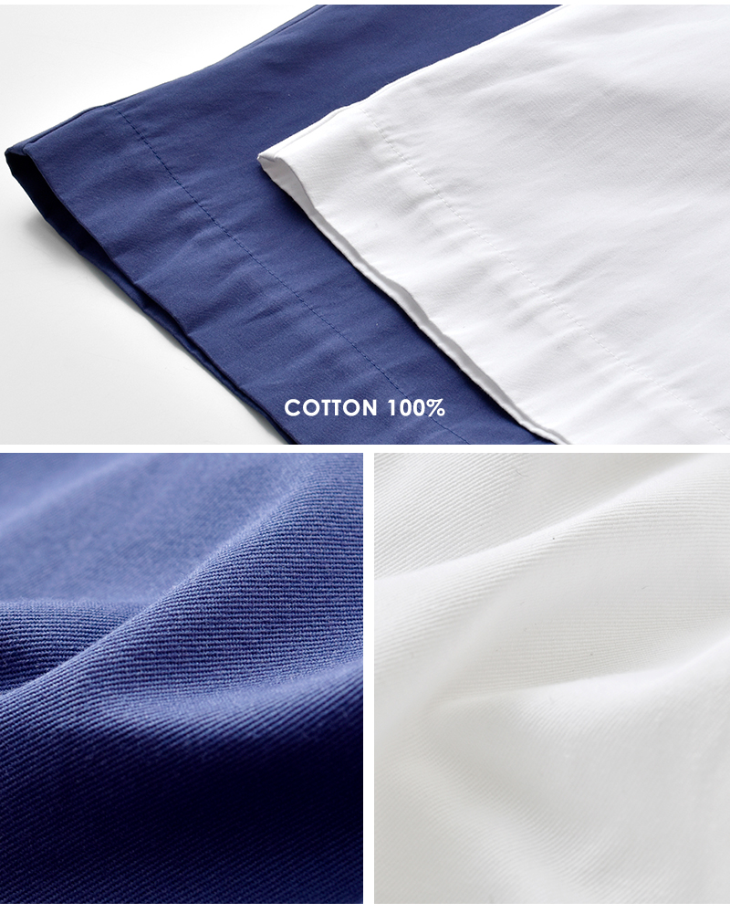 LOEFF(ロエフ)コットンギャバワイドテーパードトラウザーパンツ8814-2-000008